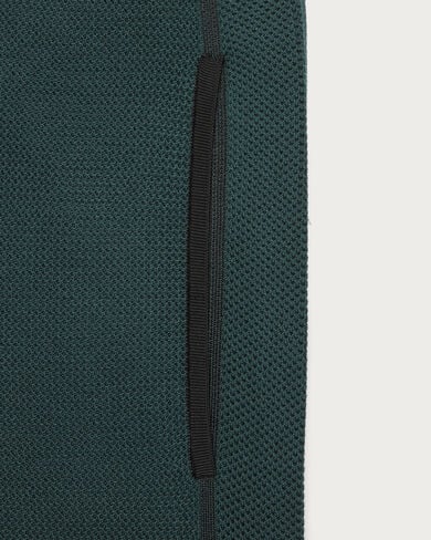 Shadow Jogpants with Leather Detail, Fir Green, hi-res