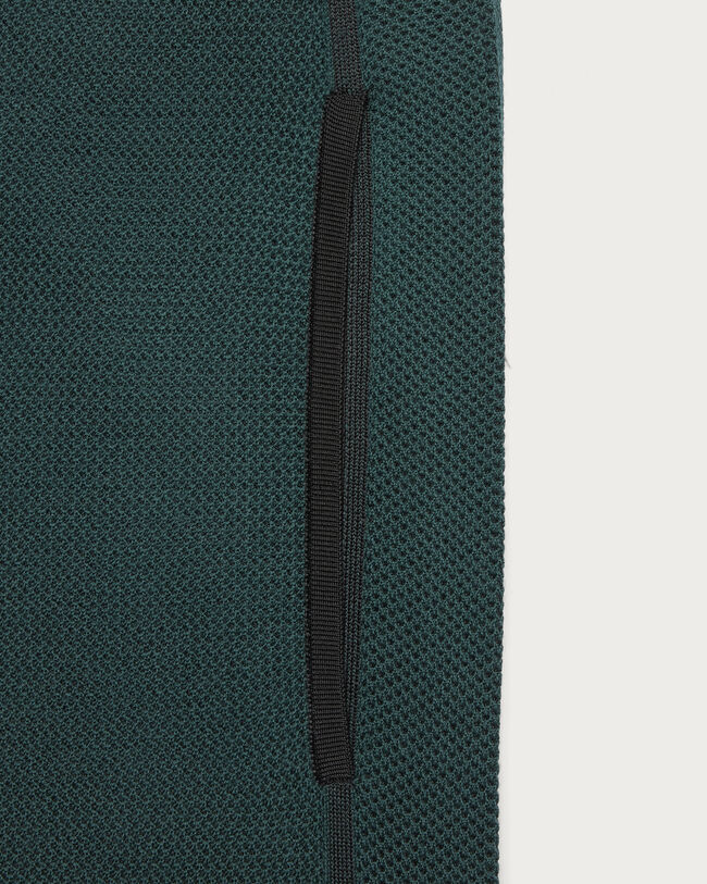 Shadow Jogpants with Leather Detail, Fir Green, hi-res