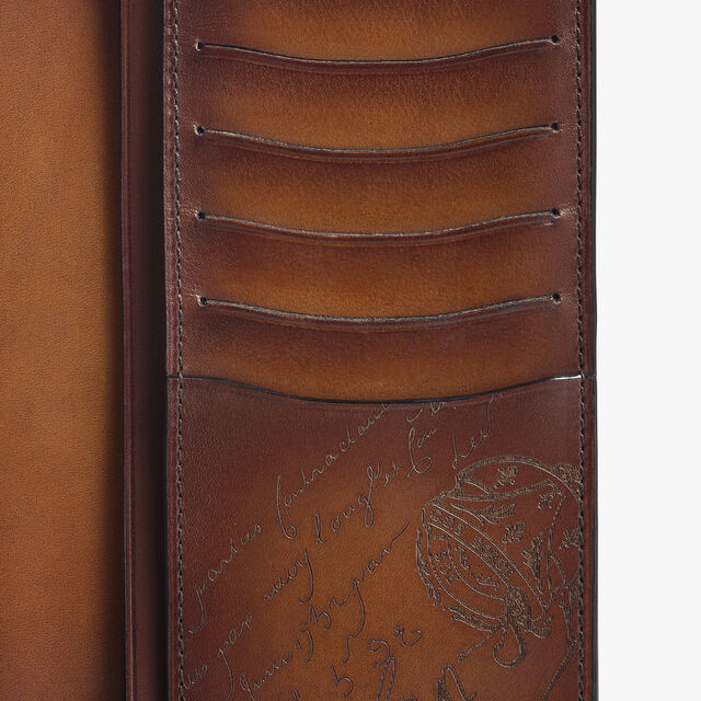 Santal Long Wallet In Leather, BLACK, hi-res 4