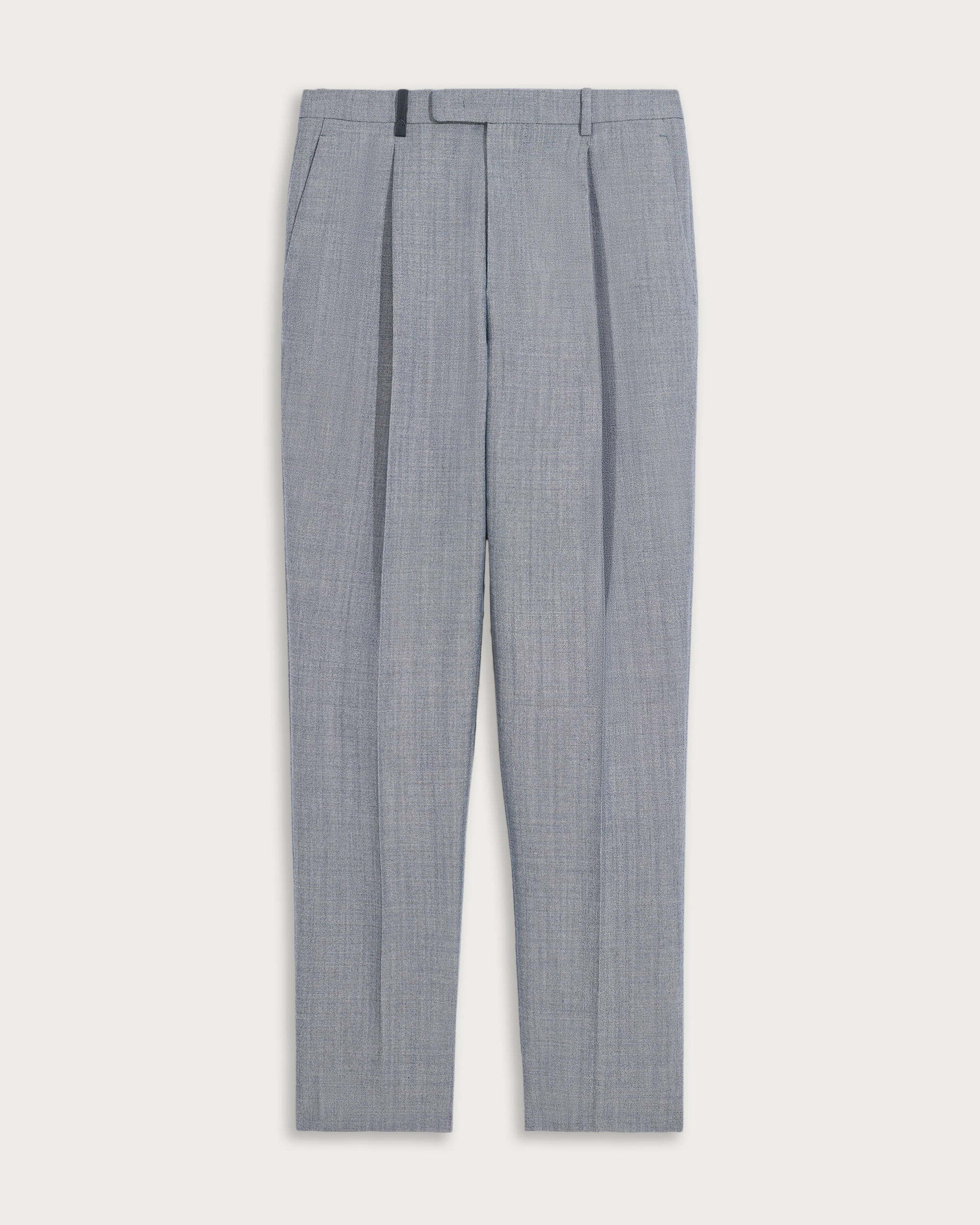 Marcello Trousers with Leather Detail, Denim Spirit, hi-res