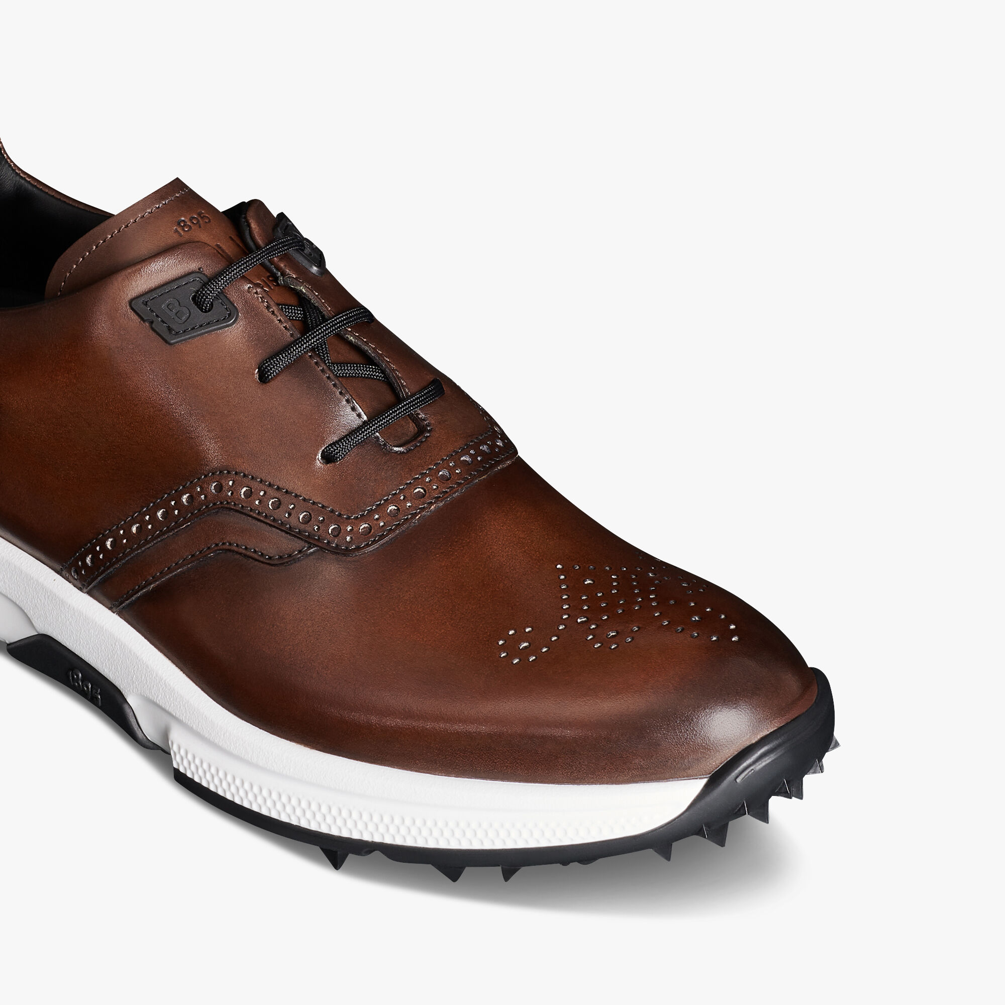 maroon golf shoes