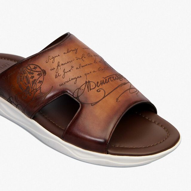 Shadow Leather Sandal, CACAO INTENSO, hi-res 6
