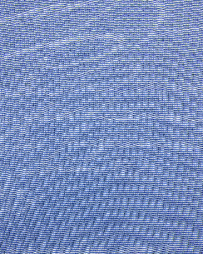 Light Scritto Pattern Short-Sleeves Crewneck, Helvetia Blue, hi-res