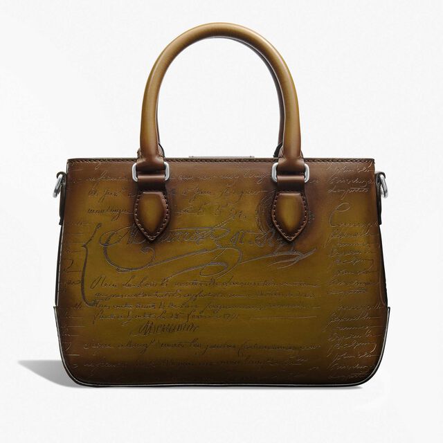 Toujours Gulliver Scritto Leather Messenger, JUNGLE GREEN, hi-res 3
