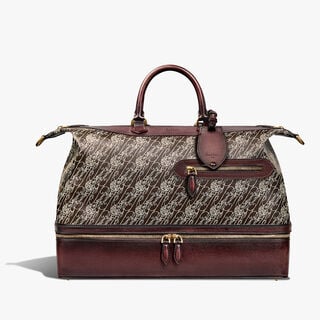 Viaggio Toile Marbeuf Travel Bag, DARK BROWN + MADURO, hi-res