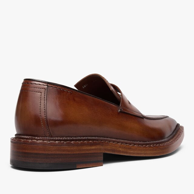 Andy Demesure Neo Parade Venezia Calf Leather Loafer, SEQUOIA, hi-res 5
