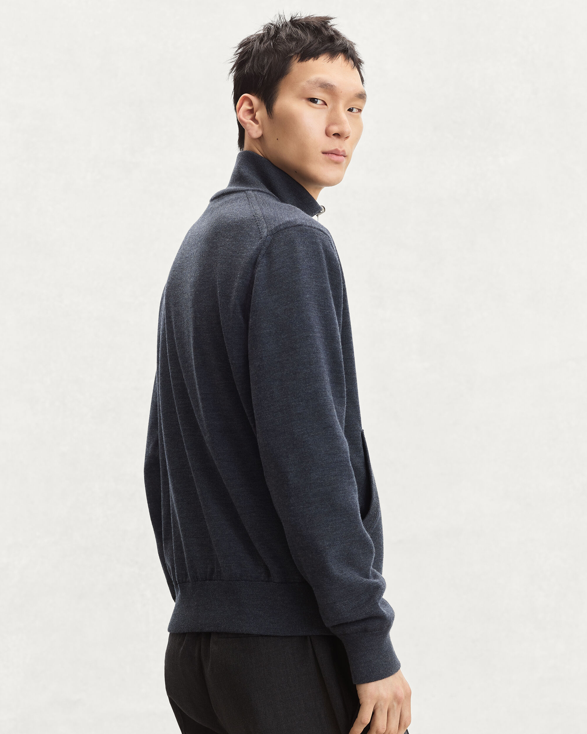 Berluti ブルゾン レザーディテール リバーシブル ブルゾン | ベルルッティ JP