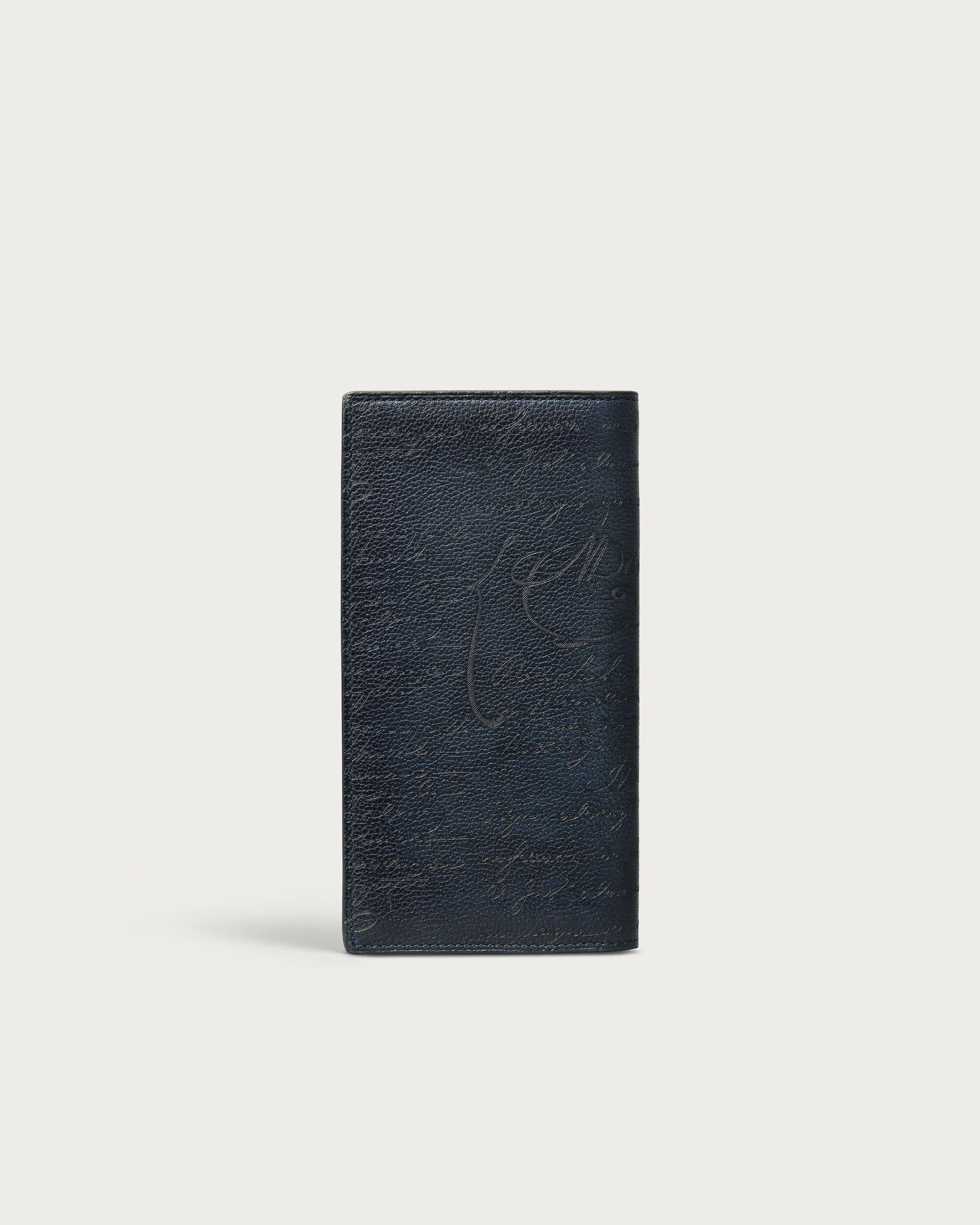 サンタル フラップ ロングウォレット, Indigo Denim, hi-res