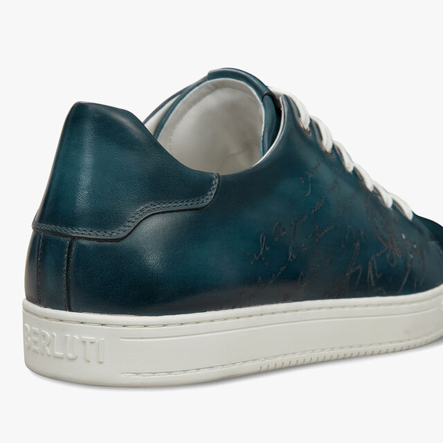 Playtime Scritto Leather Sneaker, STEEL BLUE, hi-res 5