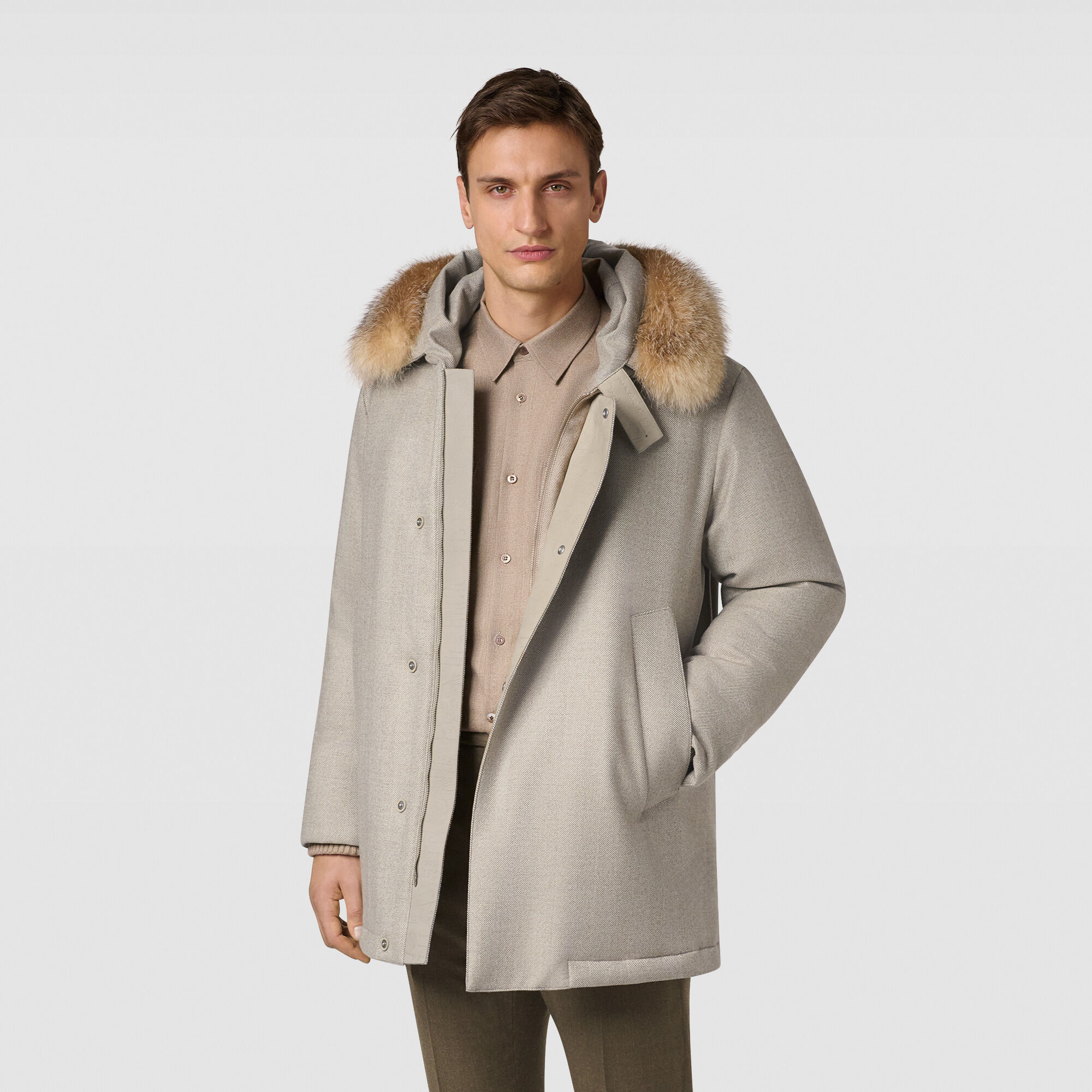 Parka en laine deals