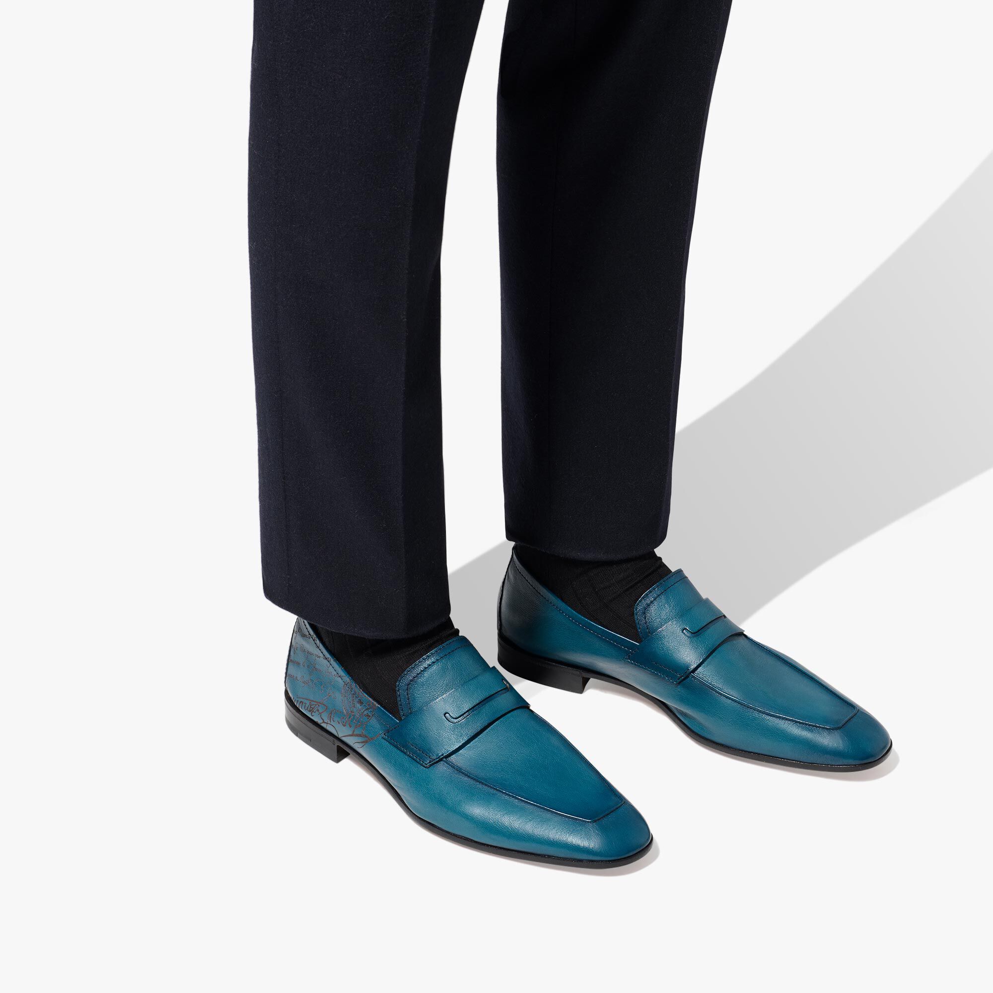 Lorenzo Scritto Kangaroo Leather Loafer Berluti VN