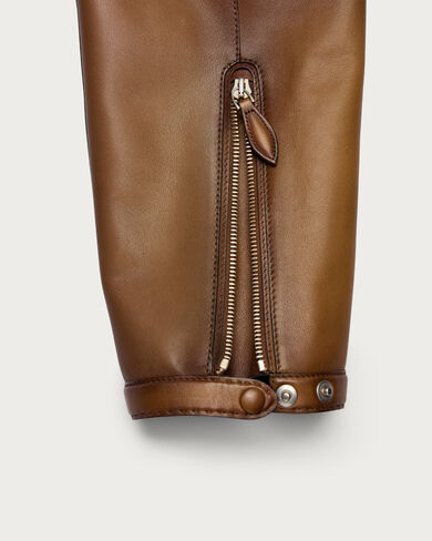 Leather Patina Un Jour Biker, Jungle Brown, hi-res