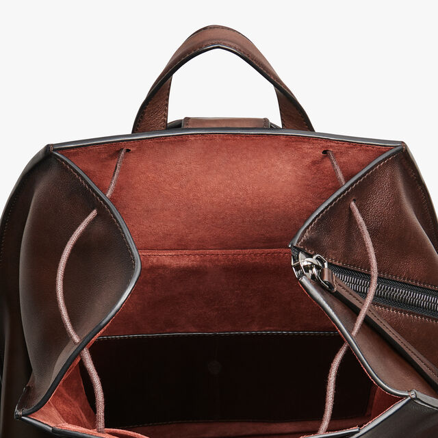 Alessandro Leather Backpack, BRUN, hi-res