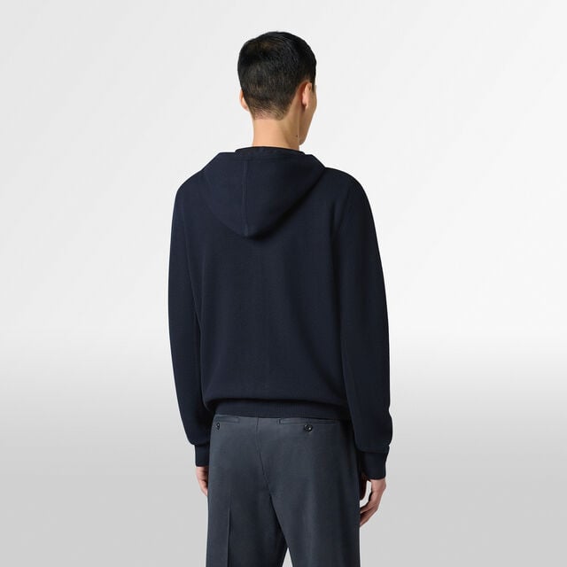 Shadow  Zip-Up Hoodie, NAVY, hi-res 3