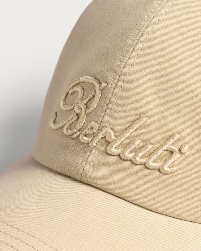 Berluti Thabor Embroidery Baseball Cap, Salvia, hi-res