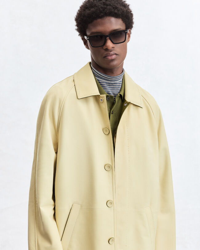 Bicolor Coat, Lemon Sorbet, hi-res