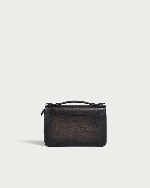 イタウバ ワイド グラディアント ジップポーチ, Grey Flanel, hi-res