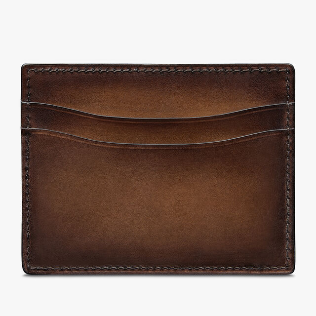 Makore 2in1 Scritto Leather Wallet, CACAO INTENSO, hi-res 6