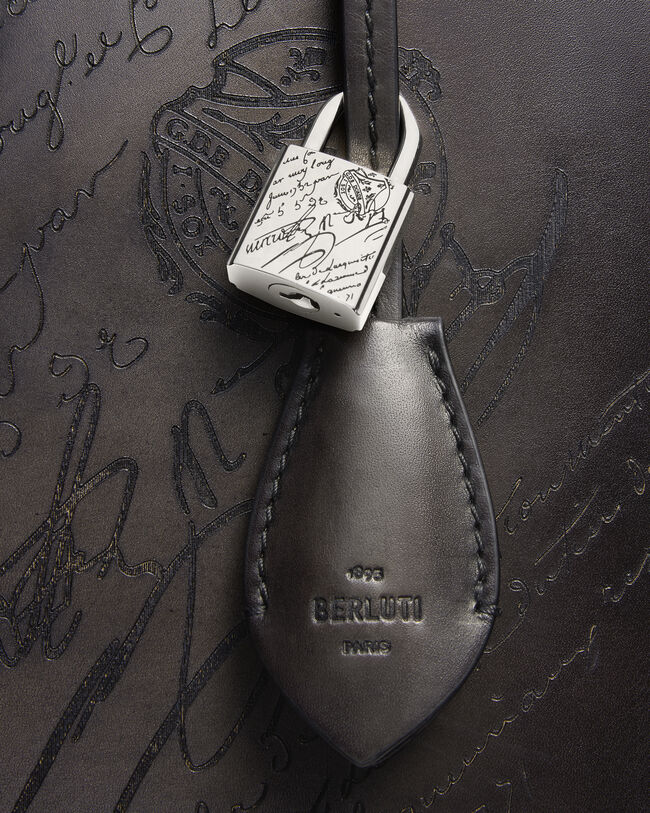 E'Mio Briefcase, Nero Grigio, hi-res