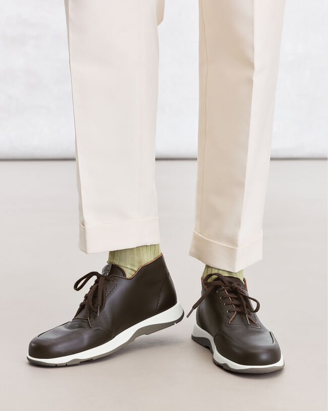 Echapp&eacute;e德比鞋, Brown, hi-res