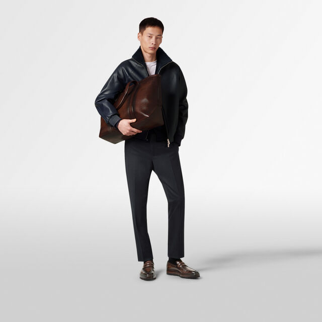 Deer & Shearling Reversible Tracksuit, COLD NIGHT BLUE, hi-res 5
