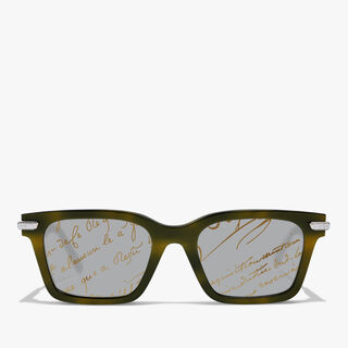 Radiant Acetate Sunglasses, KHAKI + SCRITTO GOLD, hi-res