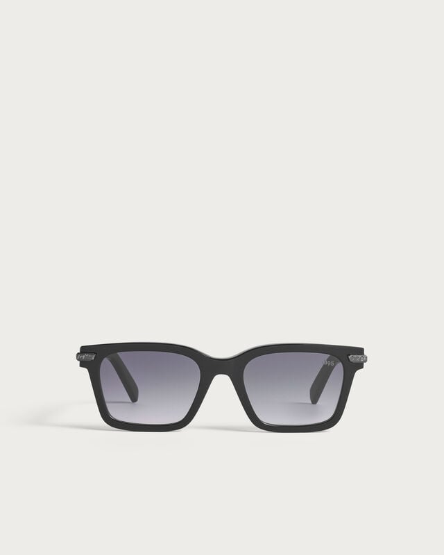 Radiant Sunglasses, Black & Smoke Gradient, hi-res