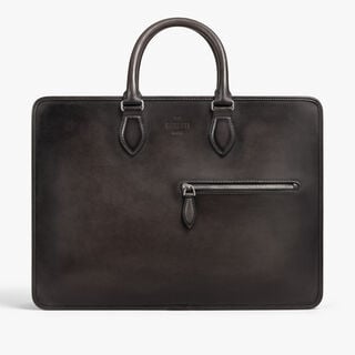 Deux Jours Leather Briefcase