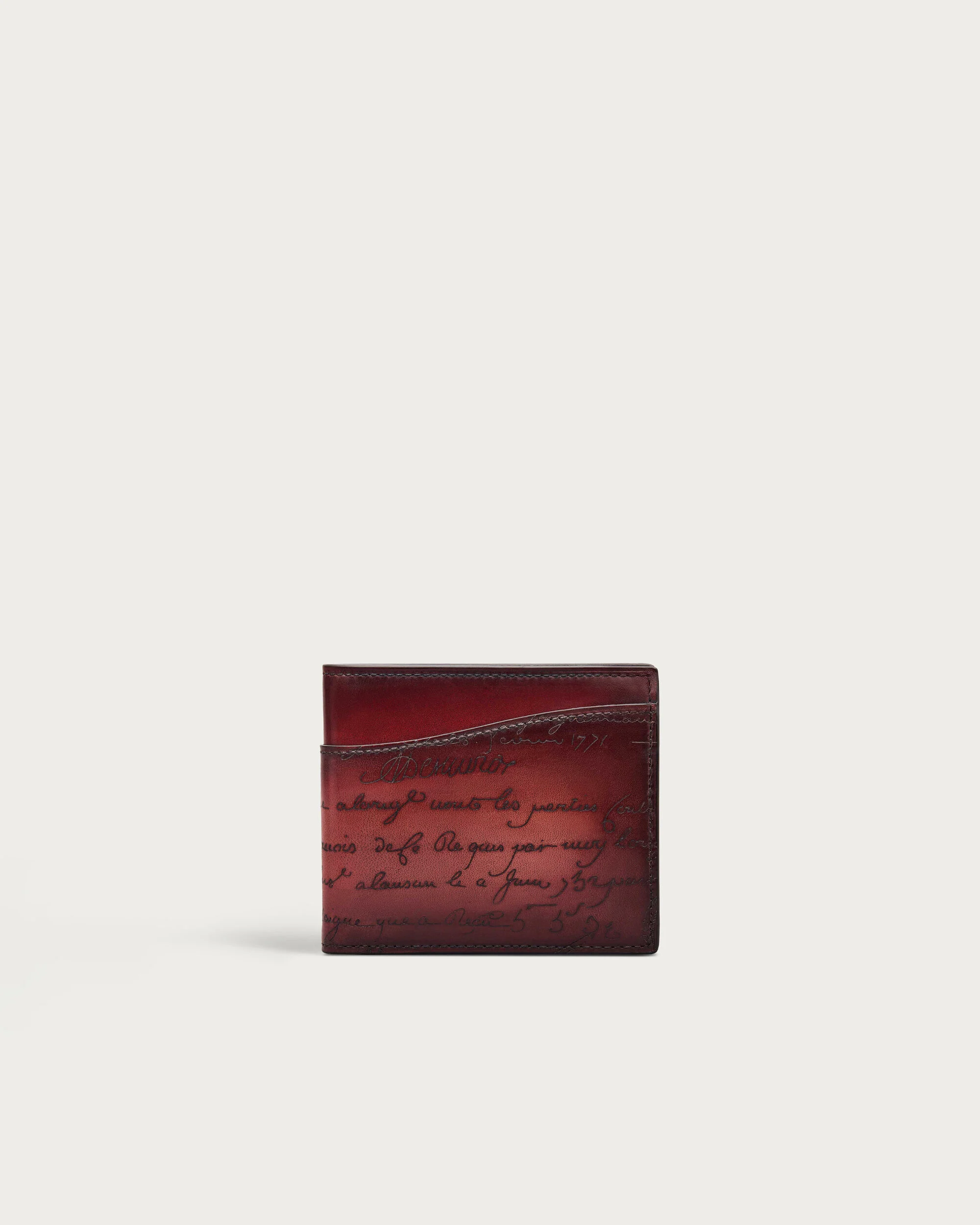 Makore Gradiant Compact Wallet, Light Saint Emilion, hi-res