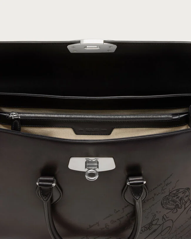 E'Mio Briefcase, Nero Grigio, hi-res