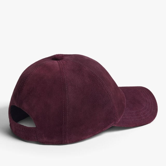 Casquette Berluti Thabor en Suede, PURPLE GRAPE, hi-res 2