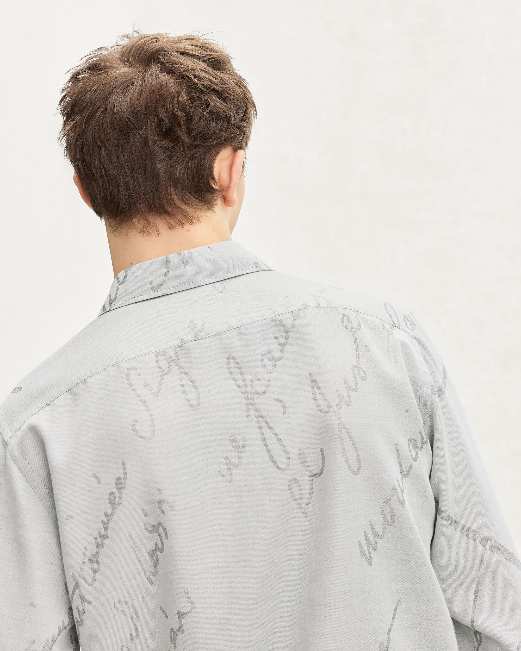 ｔ*ｔ様 ベルルッティ カリグラフィー 総柄シルクシャツ BERLUTI 希少 しーず様専用 ベルルッティ カリグラフィー 総柄シルクシャツ|mercari