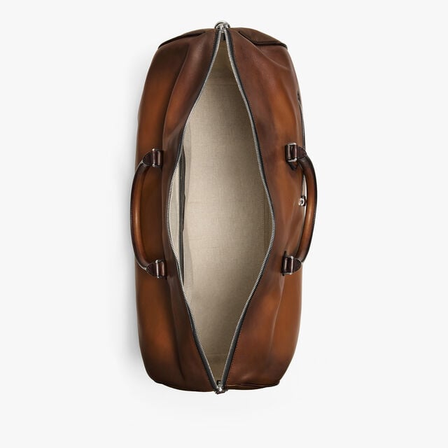 Jour Off GM Leather Travel Bag, CACAO INTENSO, hi-res 10