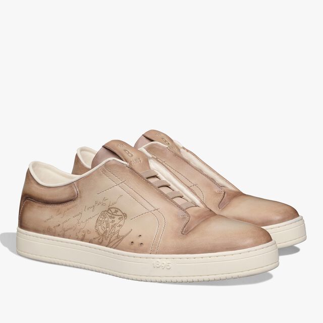 Slip On Playtime En Cuir Scritto, OSSO, hi-res 2