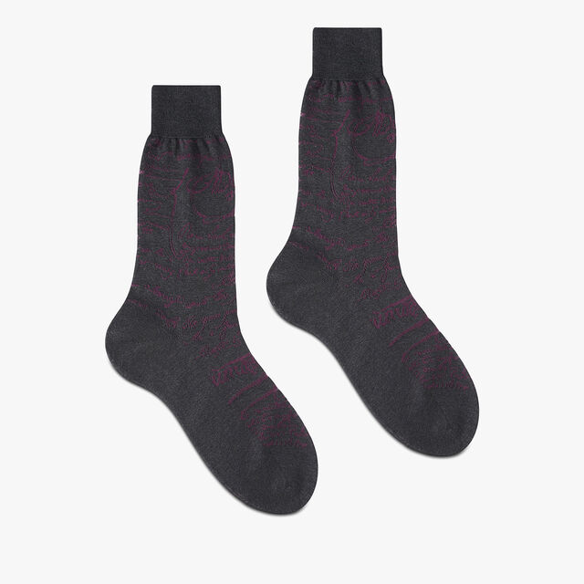 Cotton Socks, ANTHRACITE, hi-res 2