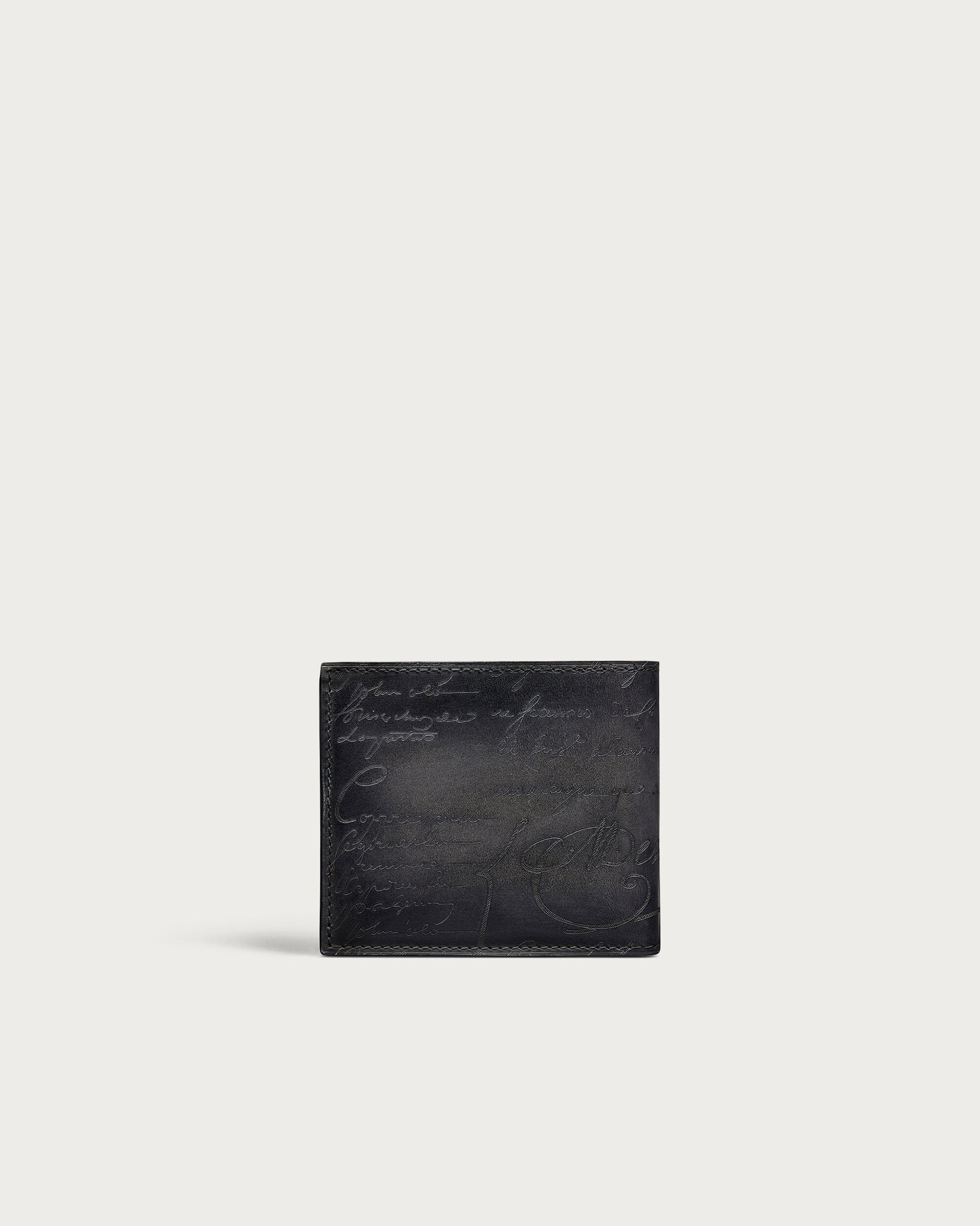 Portefeuille Compact Makore, Nero Grigio, Image 3