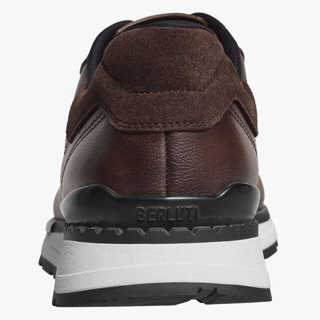 Fast Track Venezia Calf Leather Sneaker, SOFT BROWN, hi-res 8