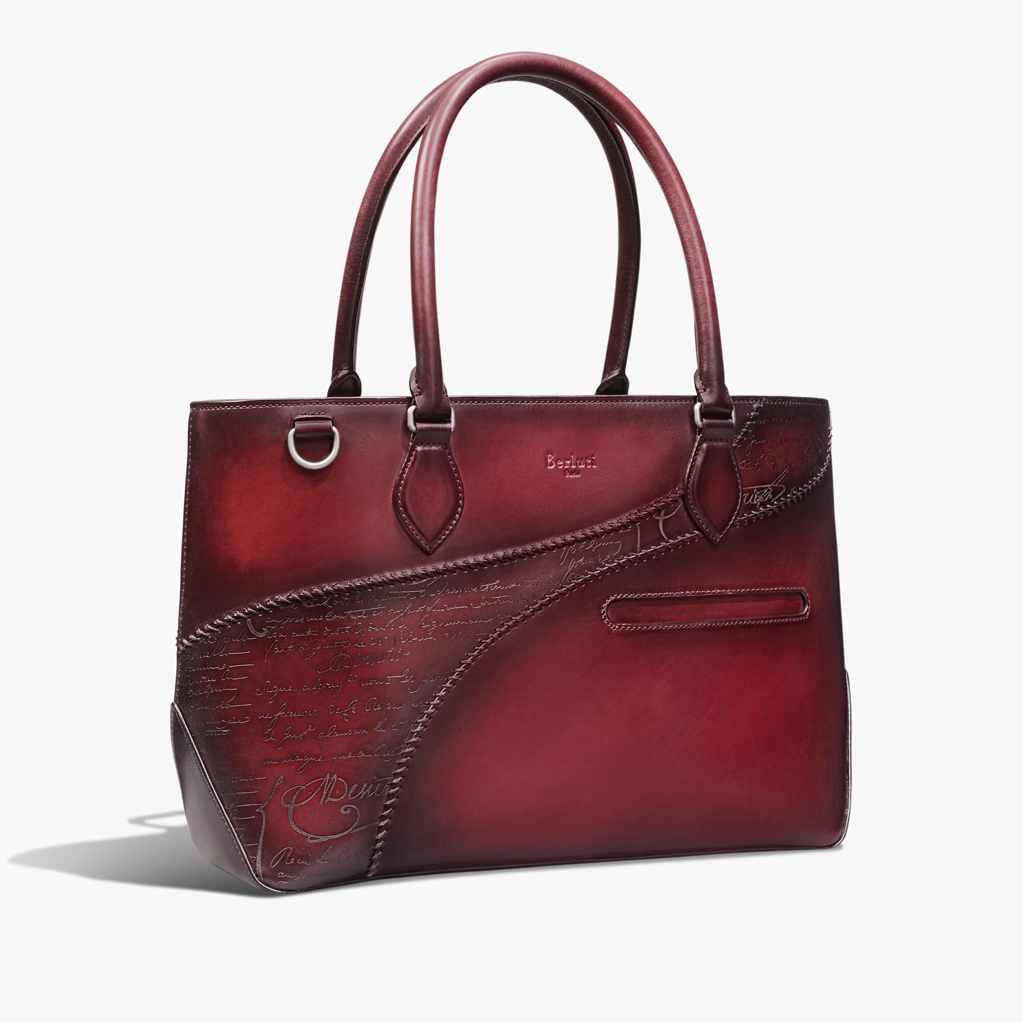 【BERLUTI】トゥジュール XS スクリットレザー トートバッグ トゥジュール ミニ スクリットレザー トートバッグ