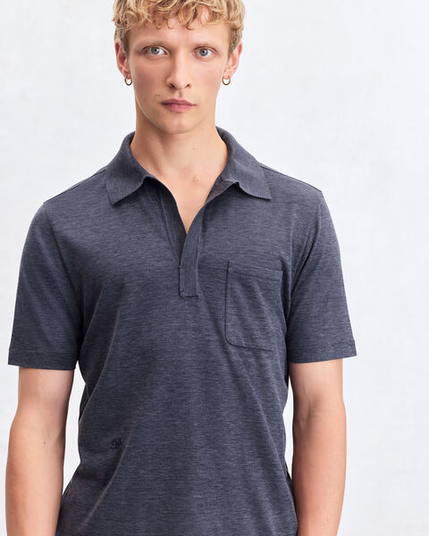 Light Polo, Granite Blue, hi-res