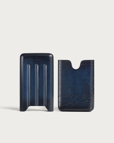 Cigar Case 4, Nero Blu, hi-res