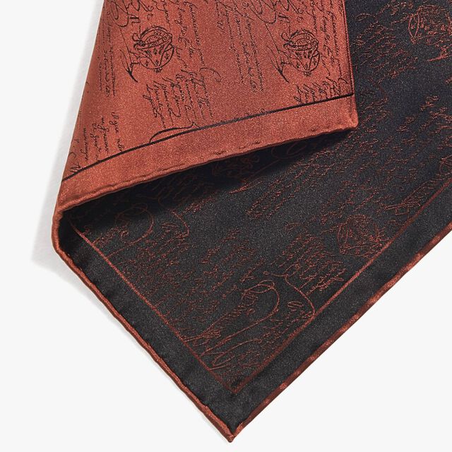 Scritto Handkerchief, CHESTNUT BROWN, hi-res 2