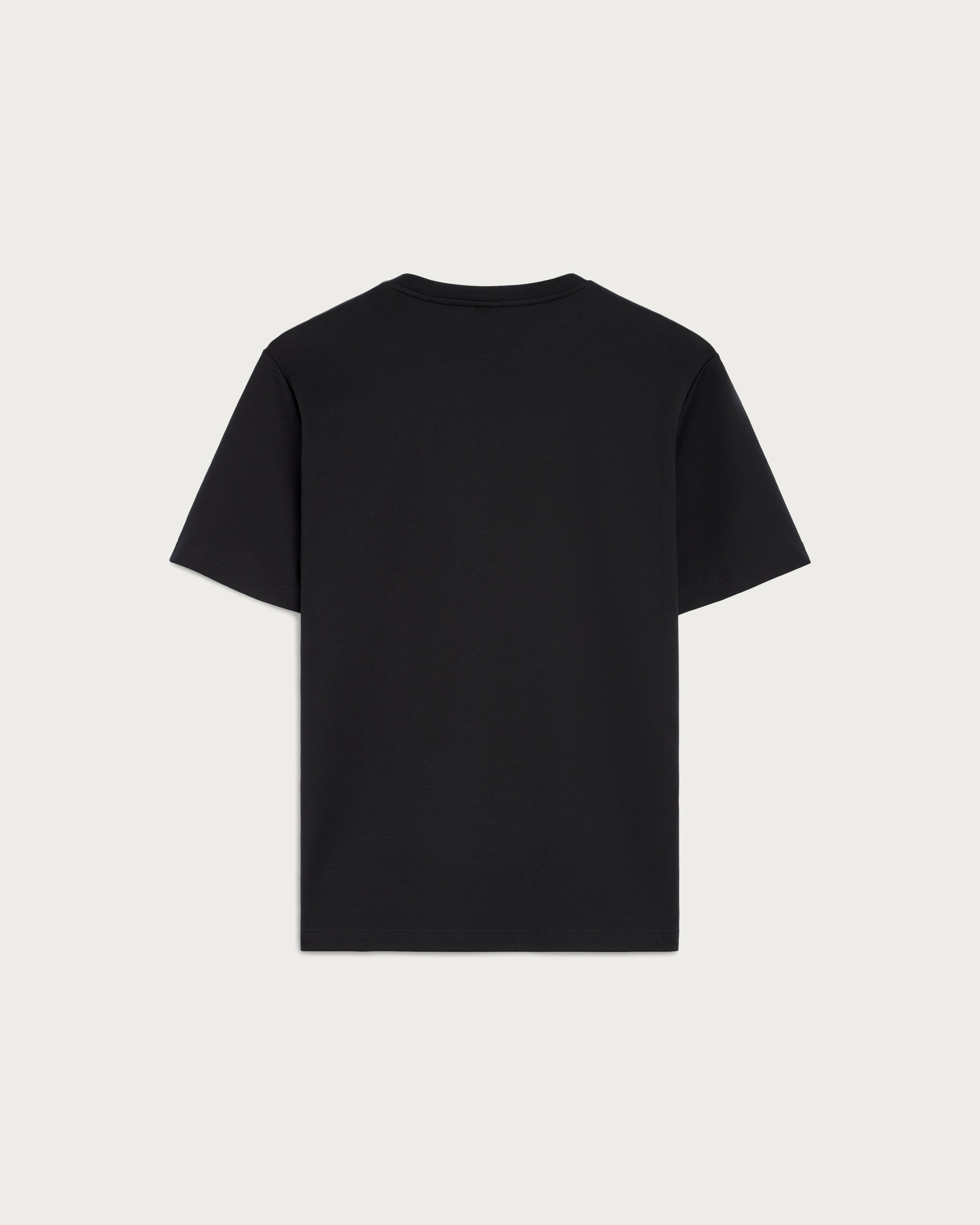 Scritto Embroidery T-shirt, Marine, hi-res