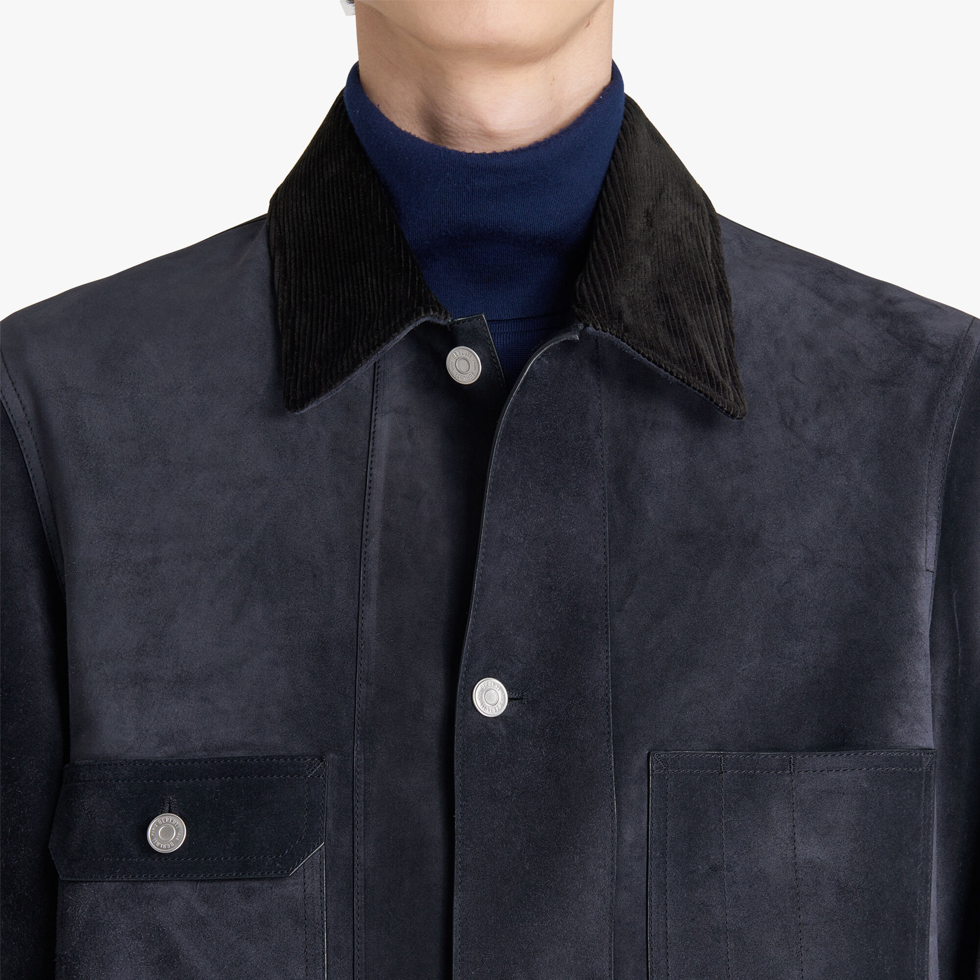 Workwear Suede Leather Jacket Berluti DE