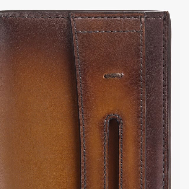 Espace Andy Long Wallet In Leather, CACAO INTENSO, hi-res 5