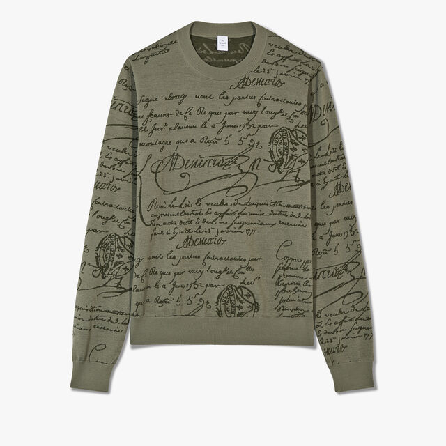 Scritto Sweater, GREYISH GREEN, hi-res 1