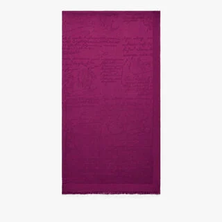 Wool & Silk Scritto Scarf Wool & Silk Scritto Scarf