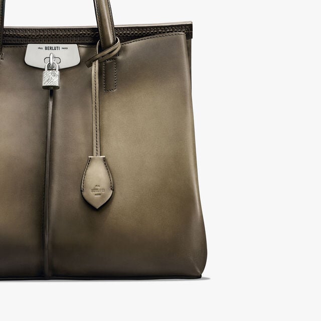 Luti 38 Leather Tote Bag, SANDSTORM, hi-res 5