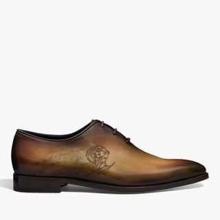 Alessandro Demesure Neo Scritto Leather Oxford, ALEZAN, hi-res