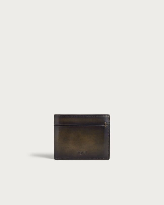 Makore Slim Gaspard Compact Wallet, Selva Oscura, hi-res