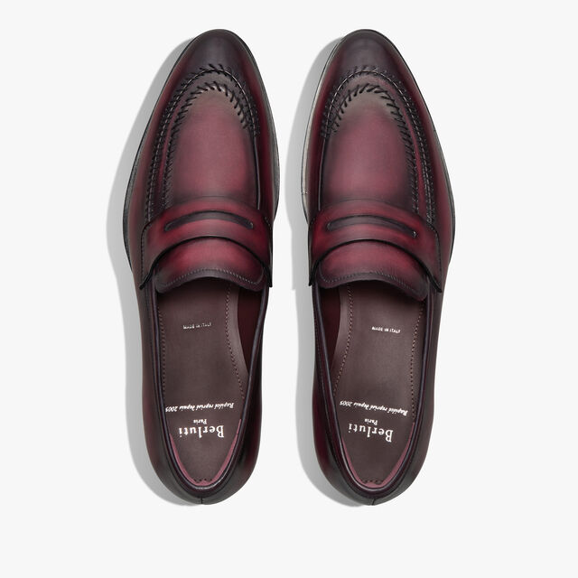 Rapiécé-Reprisé Leather Loafer, SAINT EMILION, hi-res 3